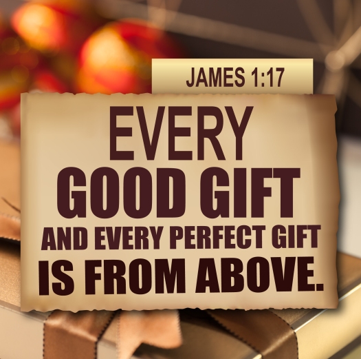 Thanksgiving James 1:17 Every good gift and every perfect gift is from above.